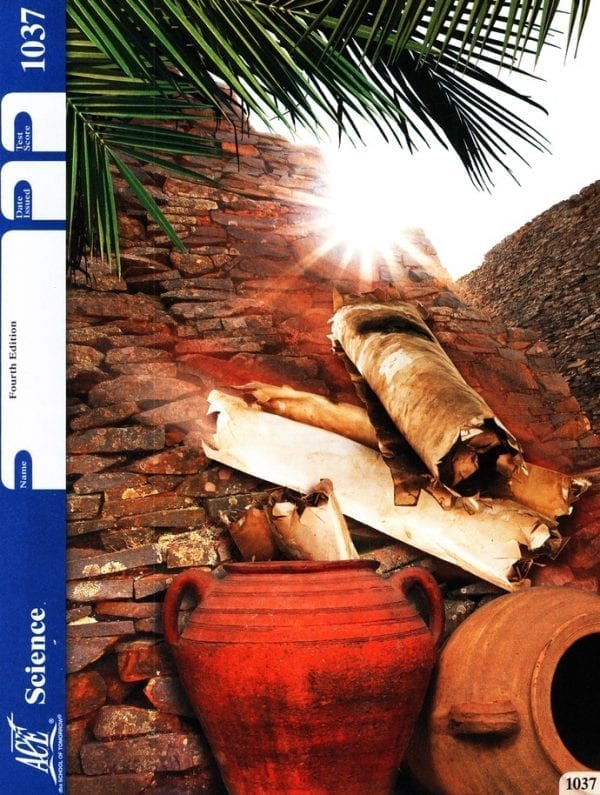 4th Grade Science Pace 1037 by Accelerated Christian Education ACE