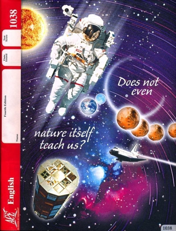 4th Grade English Pace 1038 by Accelerated Christian Education ACE