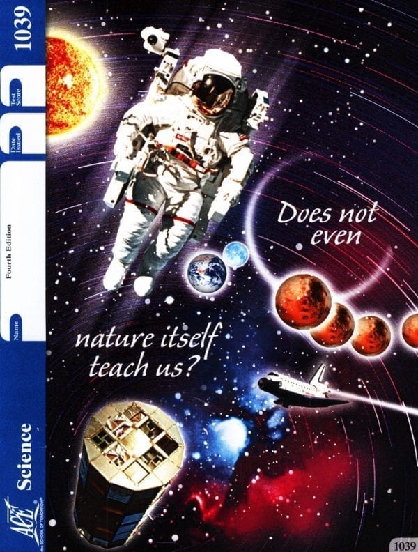 4th Grade Science Pace 1039 by Accelerated Christian Education ACE