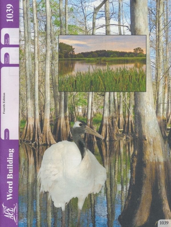 4th Grade Word Building Pace 1039 by Accelerated Christian Education ACE
