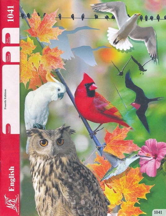 4th Grade English Pace 1041 by Accelerated Christian Education ACE