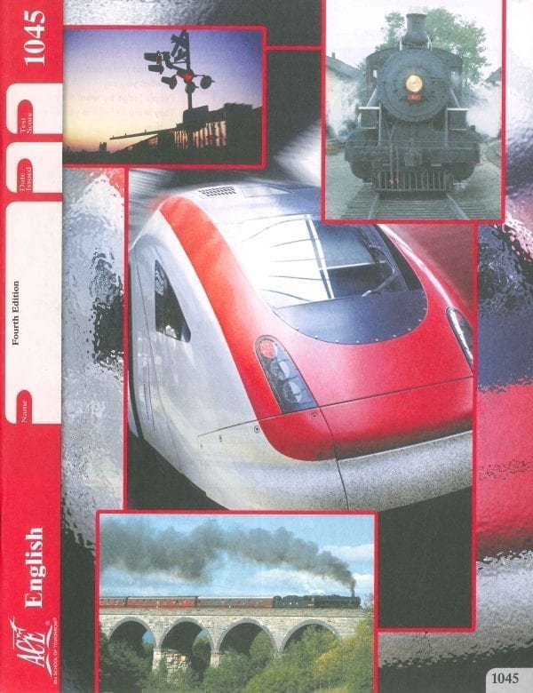 4th Grade English Pace 1045 by Accelerated Christian Education ACE