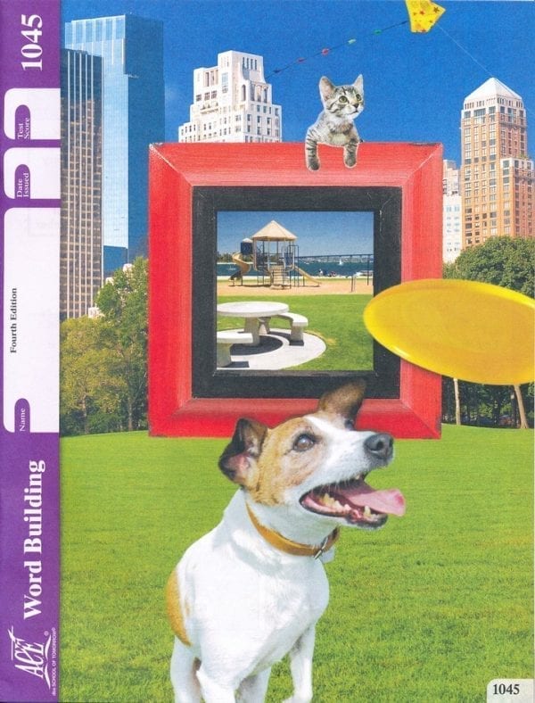 4th Grade Word Building Pace 1045 by Accelerated Christian Education ACE