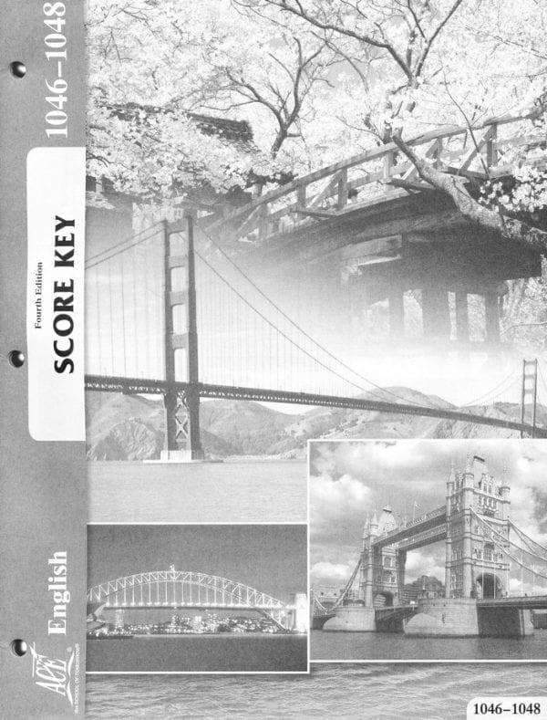 4th Grade English Answer Key 1046-1048 by Accelerated Christian Education ACE