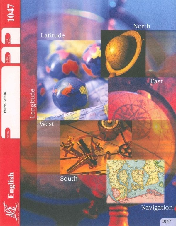 4th Grade English Pace 1047 by Accelerated Christian Education ACE