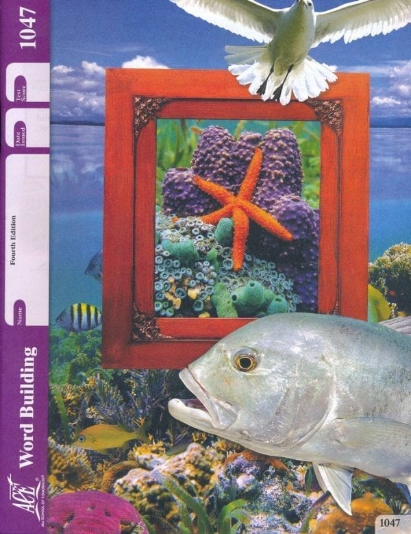 4th Grade Word Building Pace 1047 by Accelerated Christian Education ACE
