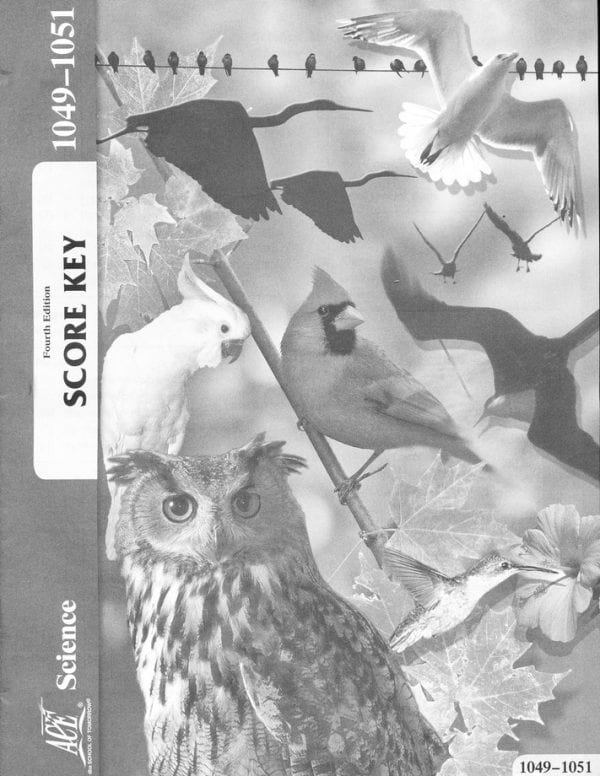 5th Grade Science Answer Key 1049-1051 by Accelerated Christian Education ACE