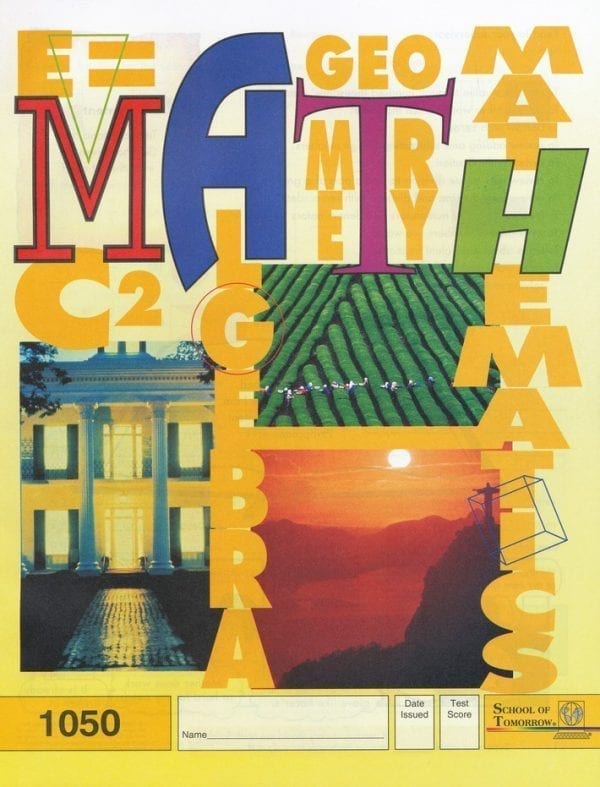 5th Grade Math Pace 1050 by Accelerated Christian Education ACE