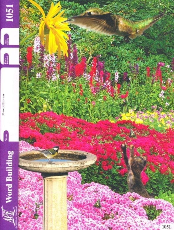 5th Grade Word Building Pace 1051 by Accelerated Christian Education ACE