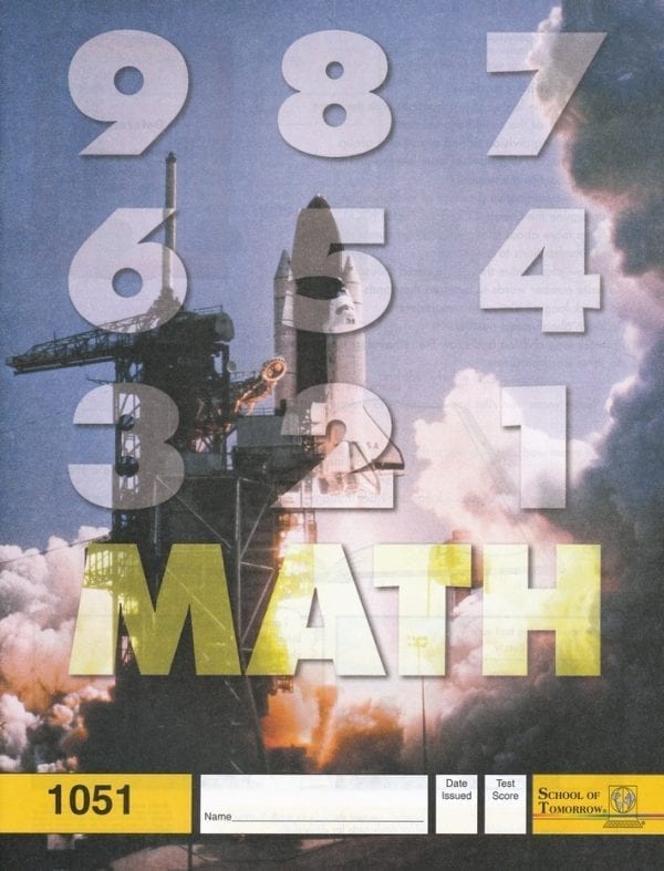 5th Grade Math Pace 1051 by Accelerated Christian Education ACE