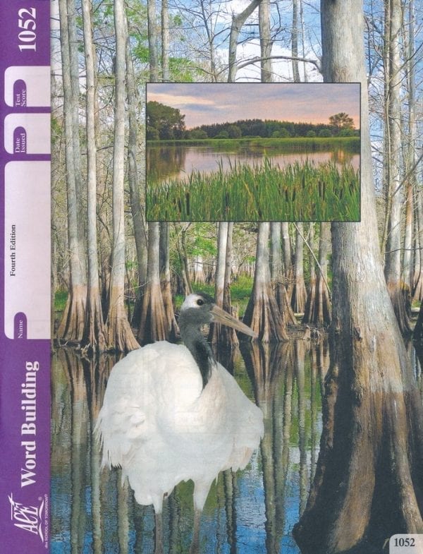 5th Grade Word Building Pace 1052 by Accelerated Christian Education ACE