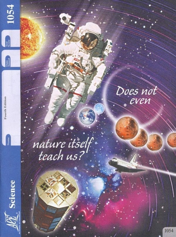 5th Grade Science Pace 1054 by Accelerated Christian Education ACE