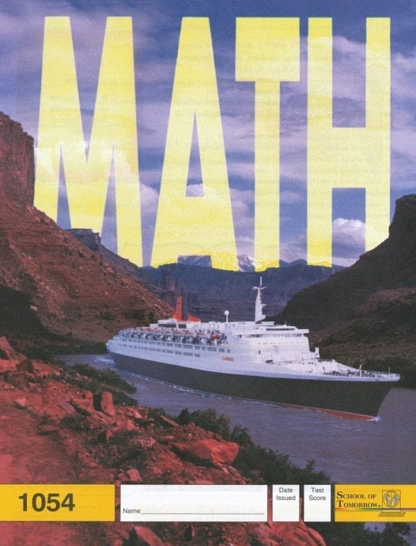 5th Grade Math Pace 1054 by Accelerated Christian Education ACE