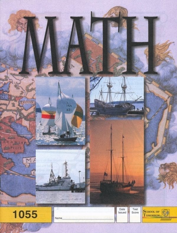 5th Grade Math Pace 1055 by Accelerated Christian Education ACE