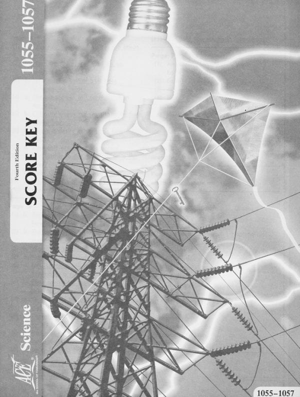 5th Grade Science Answer Key 1055-1057 by Accelerated Christian Education ACE