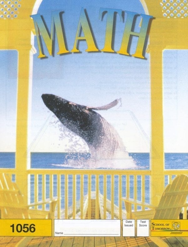 5th Grade Math Pace 1056 by Accelerated Christian Education ACE