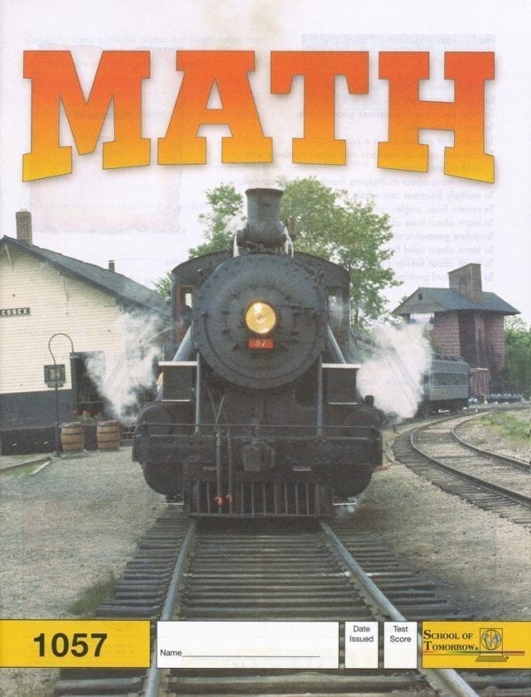5th Grade Math Pace 1057 by Accelerated Christian Education ACE