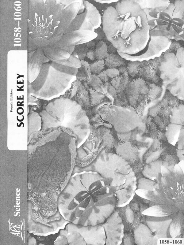 5th Grade Science Answer Key 1058-1060 by Accelerated Christian Education ACE
