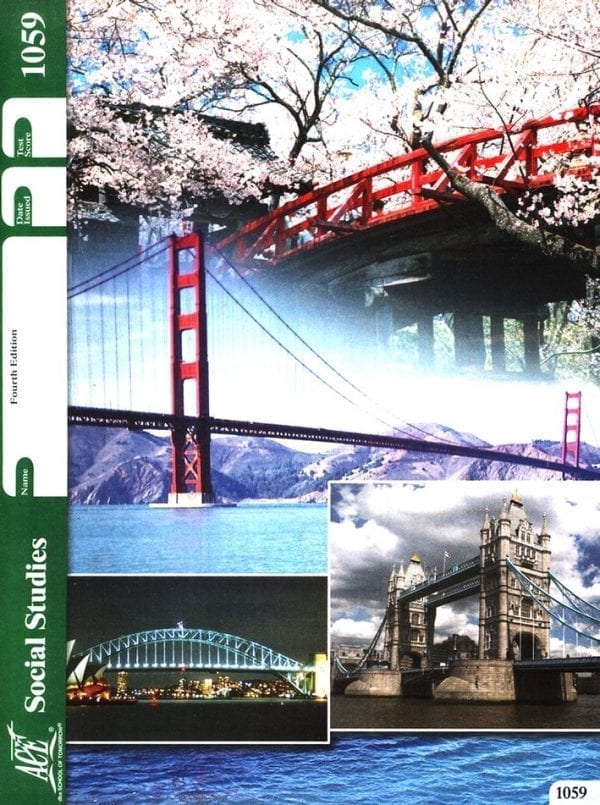 5th Grade Social Studies Pace 1059 by Accelerated Christian Education ACE