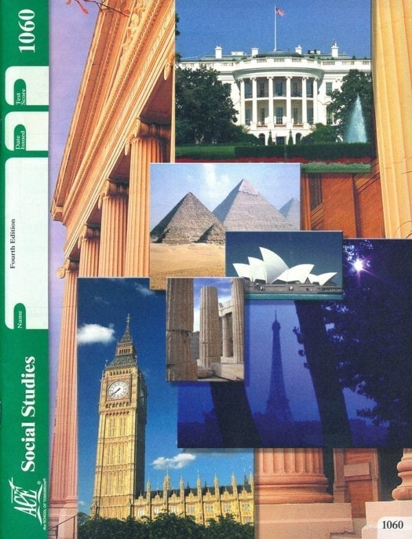 5th Grade Social Studies Pace 1060 by Accelerated Christian Education ACE
