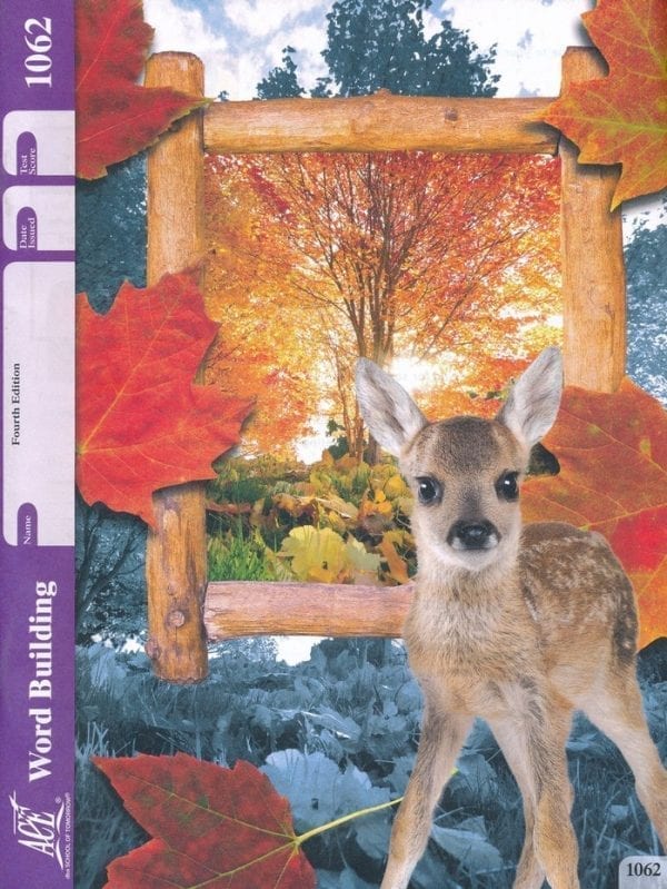 6th Grade Word Building Pace 1062 by Accelerated Christian Education ACE