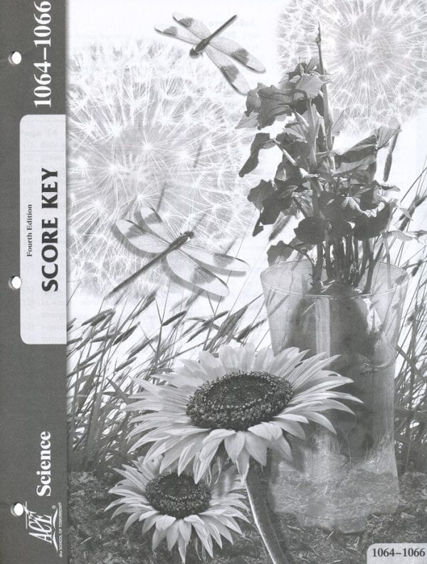 6th Grade Science Answer Key 1064-1066 by Accelerated Christian Education ACE