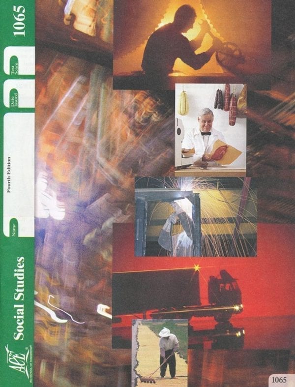 6th Grade Social Studies Pace 1065 by Accelerated Christian Education ACE