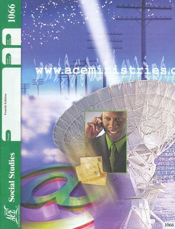 6th Grade Social Studies Pace 1066 by Accelerated Christian Education ACE