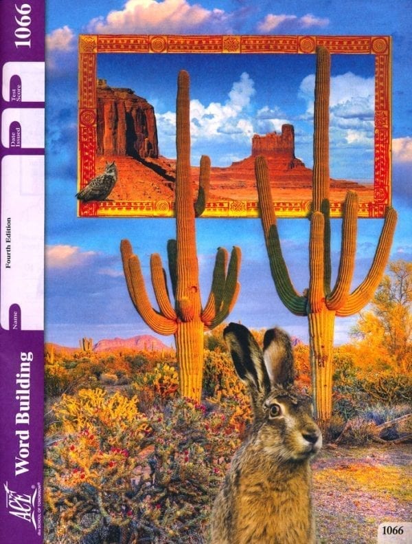 6th Grade Word Building Pace 1066 by Accelerated Christian Education ACE