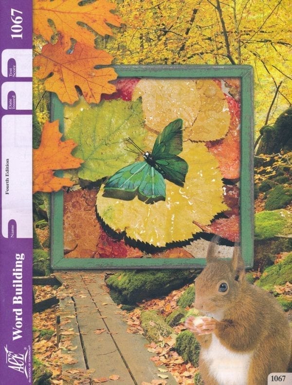 6th Grade Word Building Pace 1067 by Accelerated Christian Education ACE