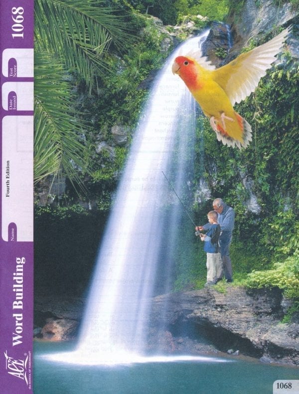 6th Grade Word Building Pace 1068 by Accelerated Christian Education ACE