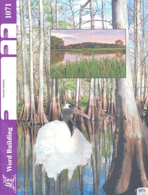 6th Grade Word Building Pace 1071 by Accelerated Christian Education ACE