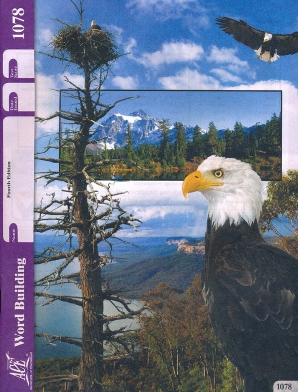 7th Grade Word Building Pace 1078 by Accelerated Christian Education ACE