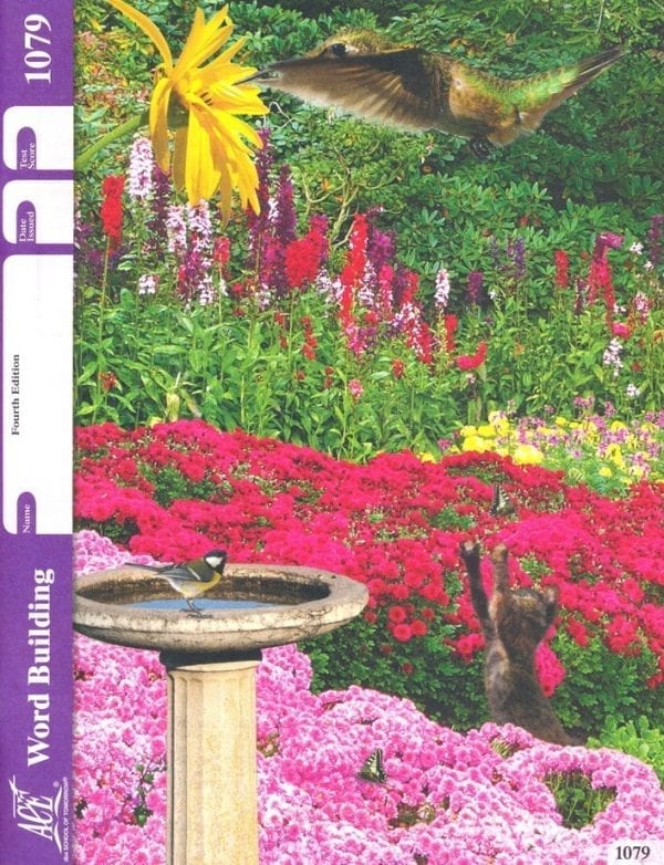 7th Grade Word Building Pace 1079 by Accelerated Christian Education ACE