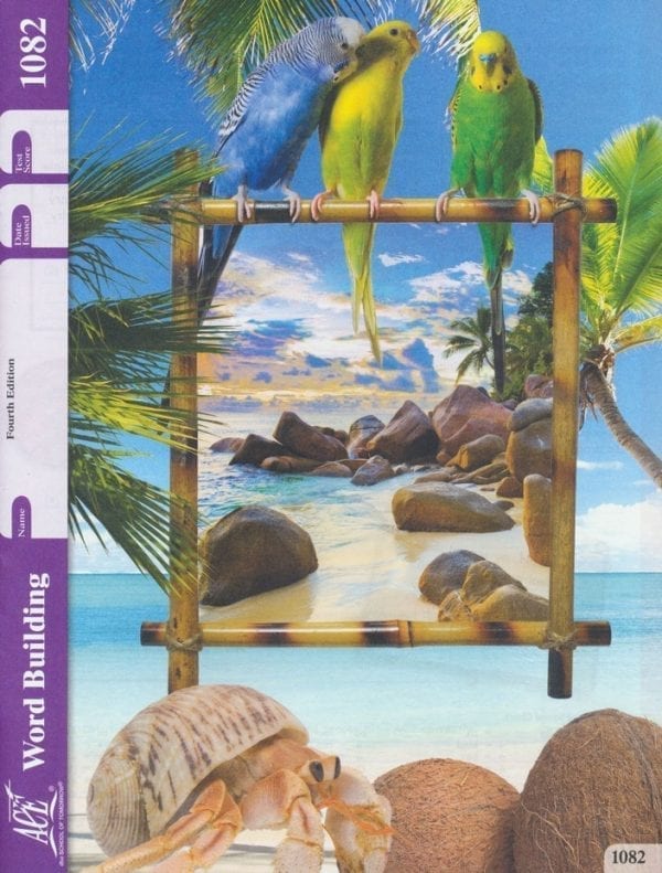 7th Grade Word Building Pace 1082 by Accelerated Christian Education ACE