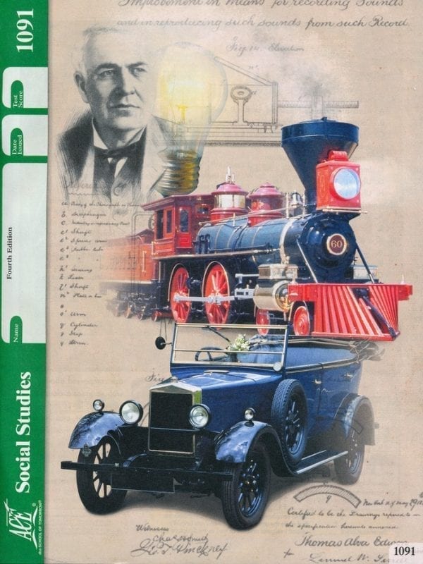 Social Studies (Pace 1091) from Accelerated Christian Education ACE