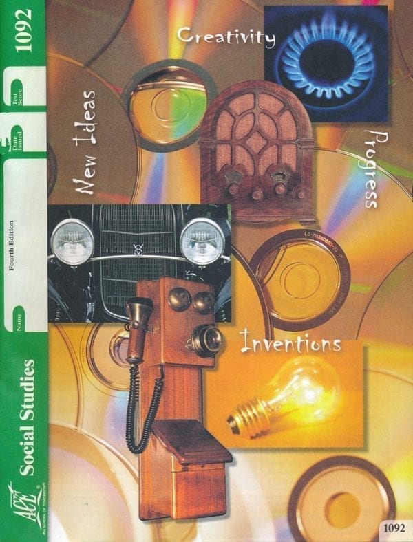 Social Studies (Pace 1092) from Accelerated Christian Education ACE