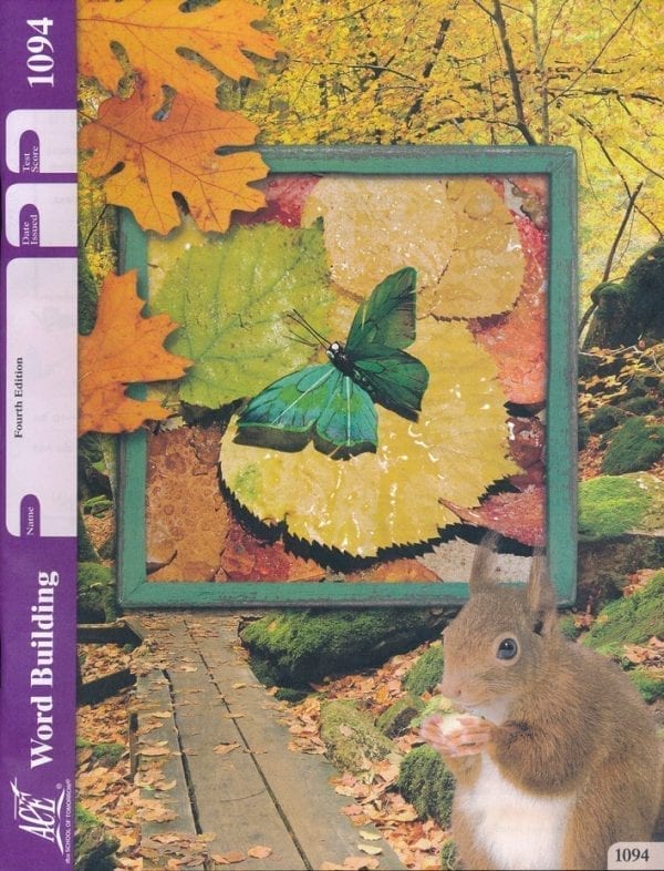 8th Grade Word Building (Pace 1094) from Accelerated Christian Education ACE