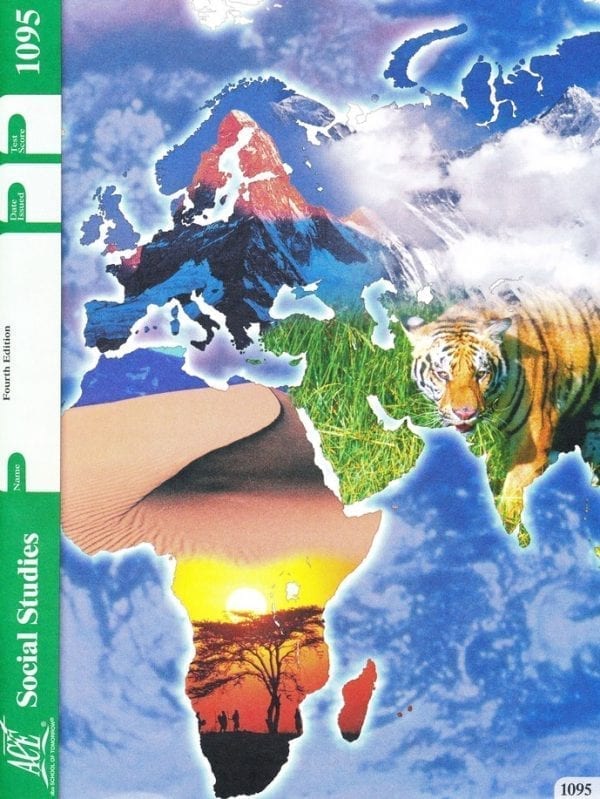 Social Studies (Pace 1095) from Accelerated Christian Education ACE