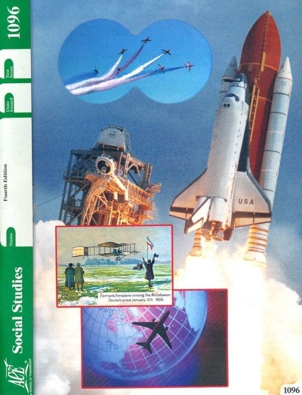 Social Studies (Pace 1096) from Accelerated Christian Education ACE