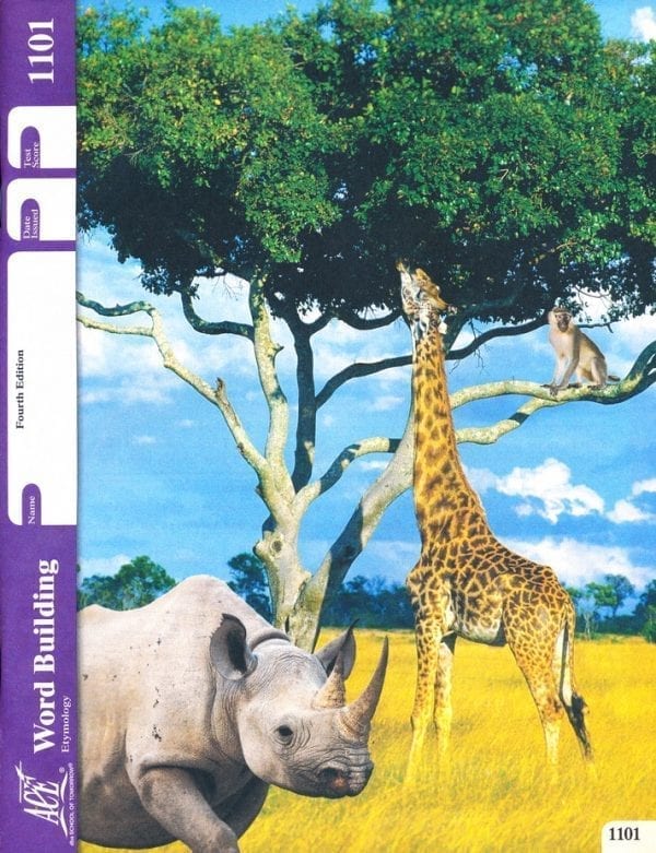 Etymology Pace 1101 from Accelerated Christian Education ACE