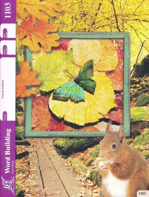 Etymology Pace 1103 from Accelerated Christian Education ACE