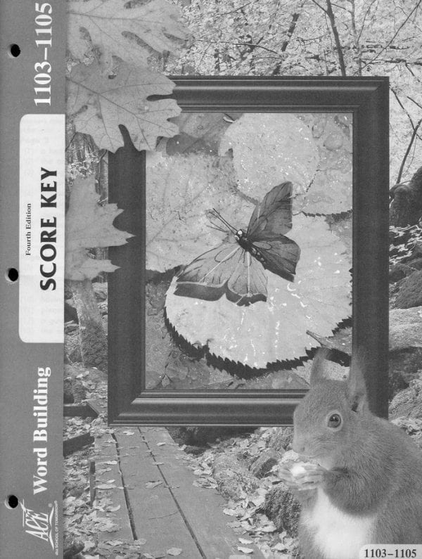 Etymology Key 1103-1105 from Accelerated Christian Education ACE