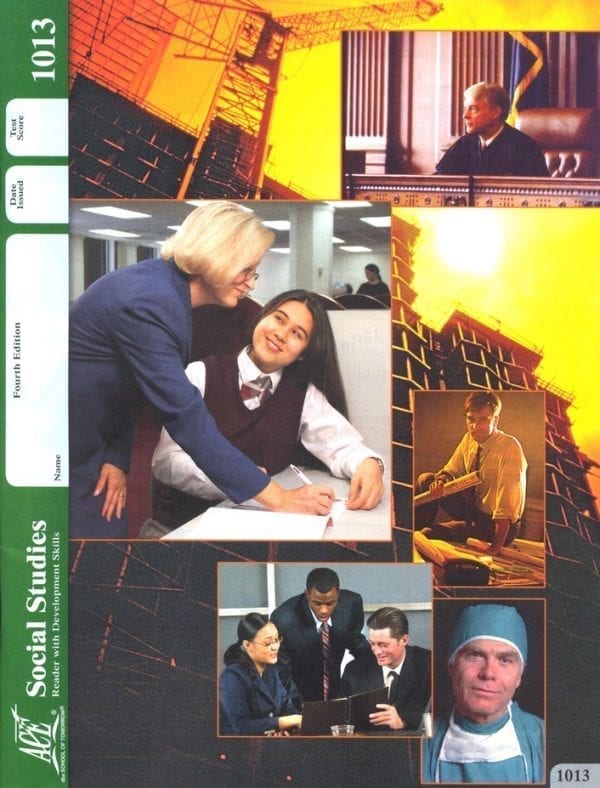 2nd Grade Social Studies Pace 1013 by Accelerated Christian Education ACE