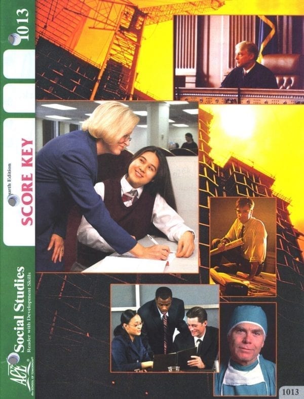 2nd Grade Social Studies Answer Key 1013 by Accelerated Christian Education ACE