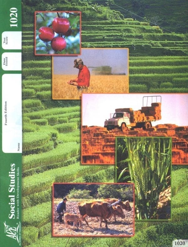 2nd Grade Social Studies Pace 1020 by Accelerated Christian Education ACE