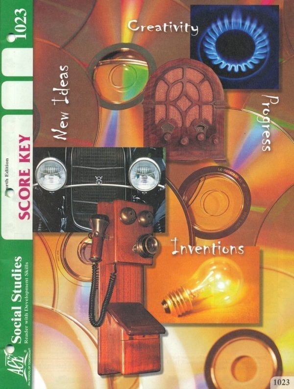 2nd Grade Social Studies Answer Key 1023 by Accelerated Christian Education ACE