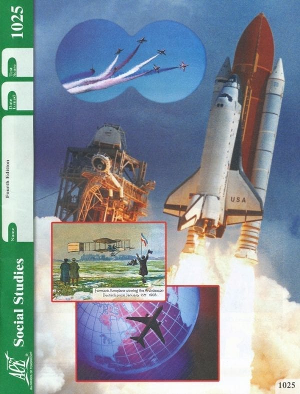 3rd Grade Social Studies Pace 1025 by Accelerated Christian Education ACE