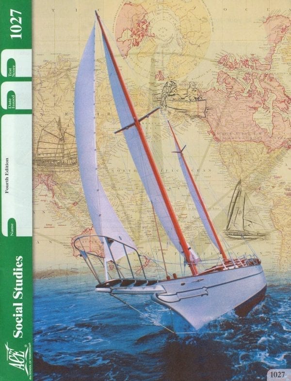 3rd Grade Social Studies Pace 1027 by Accelerated Christian Education ACE