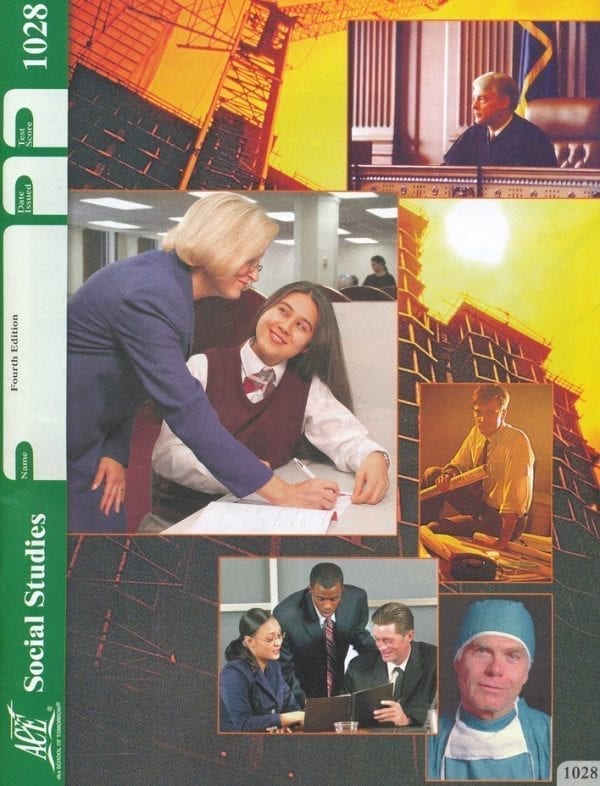 3rd Grade Social Studies Pace 1028 by Accelerated Christian Education ACE